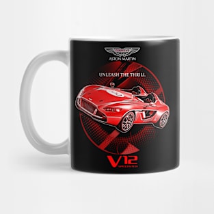 Aston Martin V12 Speedster Sport Car Mug